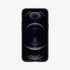 ACS01617 - iPhone 12 Pro Max Case Liquid Air in black showing the back